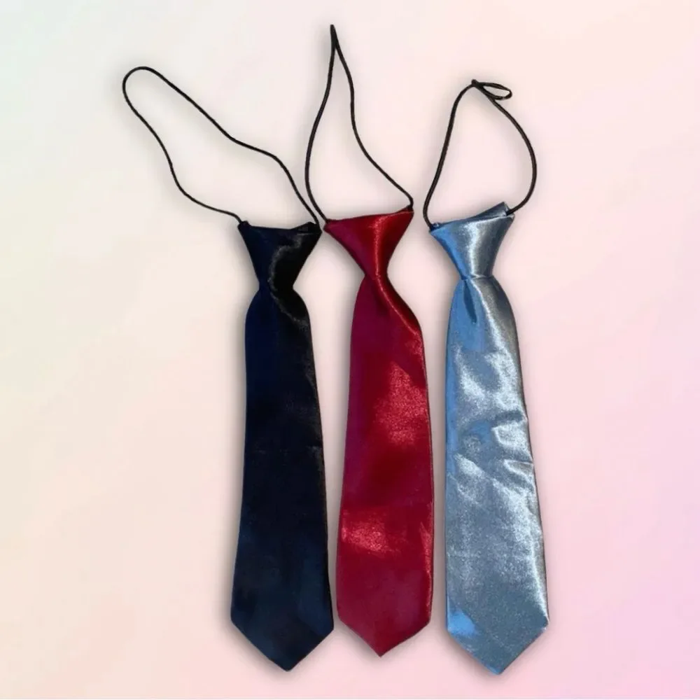 Youth, 3pk 12” Ties, Metallic Collection